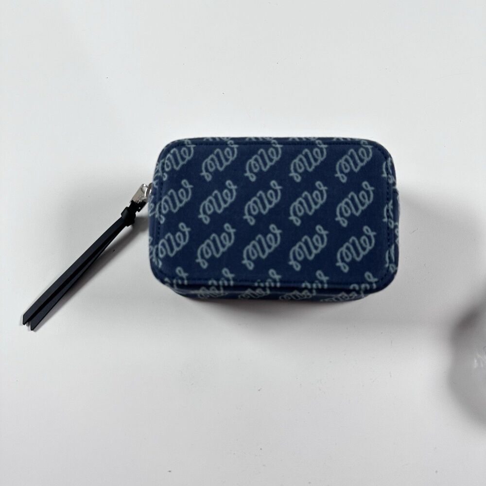 NEW Malbon Golf Christina Belt Bag / Clutch Blue Monogram